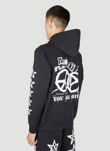 LN-CC® - Nancy: World Peace Hooded Sweatshirt - Black Nancy World Peace Hooded Sweatshirt Black ncy0151005