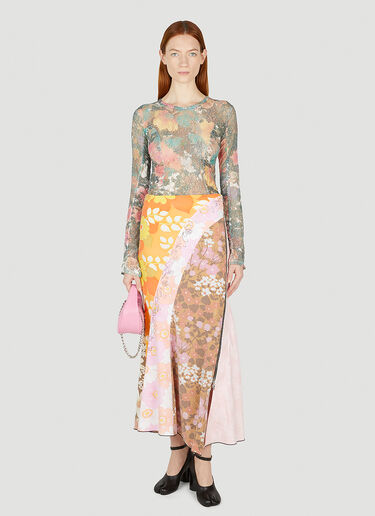 LN-CC® - Rave Review: Alma Patchwork Skirt - Multicolour Rave Review Alma Patchwork Skirt Multicolour rav0252007
