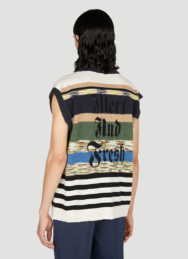 LN-CC® - Soulland: Alert And Fresh Sleeveless Cardigan - Multicolour Soulland Alert And Fresh Sleeveless Cardigan Multicolour sld0352001