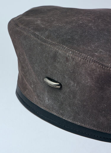 LN-CC® - Our Legacy: Wash Out Beret - Brown Our Legacy Wash Out Beret Brown our0360011