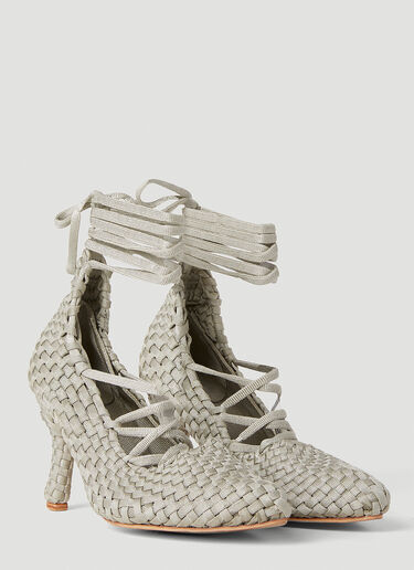 LN-CC® - Isa Boulder: Weavestrap Heels - Silver Isa Boulder Weavestrap Heels Silver isa0251013