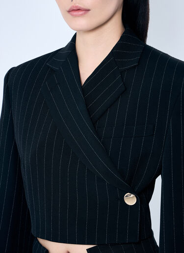 LN-CC® - Sportmax: Utopia Crop Blazer - Black Sportmax Utopia Crop Blazer Black spx0259005