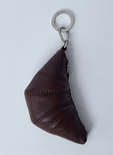 LN-CC® - Lemaire: Mini Croissant Keyring - Brown Lemaire Mini Croissant Keyring Brown lem0360003