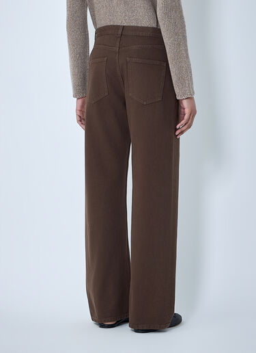 The Row Finbar Jeans Brown row0264058
