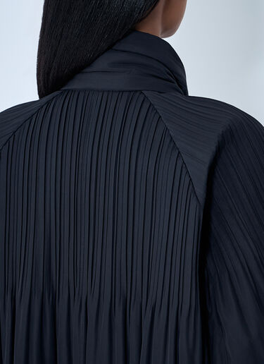 Pleats Please Issey Miyake プリーツハイネックコート ブラック plp0263001