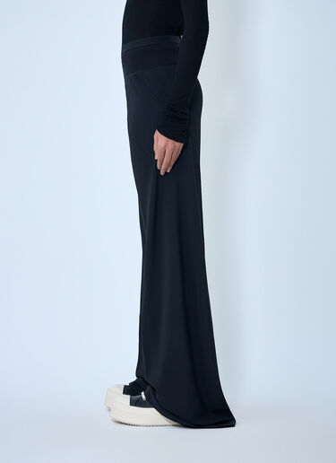 LN-CC® - Rick Owens: Bias Pants - Black Rick Owens Bias Pants Black ric0263021