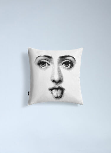 LN-CC® - Fornasetti: Tema e Variazioni N.82 And N.130 Cushion - Black Fornasetti Tema e Variazioni N.82 And N.130 Cushion Black wps0691885