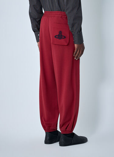 LN-CC® - Vivienne Westwood: Contrast Panel Joggers - Red Vivienne Westwood Contrast Panel Joggers Red vvw0164013
