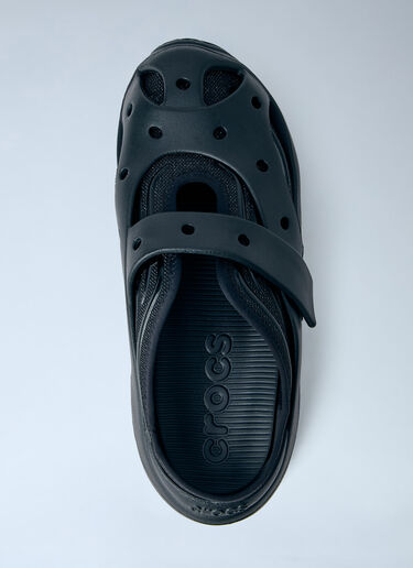 LN-CC® - crocs: Caged Mules - Black crocs Caged Mules Black crs0264001