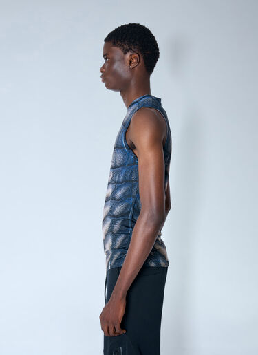 LN-CC® - Nike by Yaku: Re-Create Reptile Tank Top - Blue Nike by Yaku Re-Create Reptile Tank Top Blue nik0165021