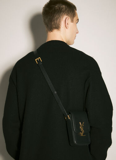 LN-CC® - Saint Laurent: Solferino Mini Crossbody Bag - Black Saint Laurent Solferino Mini Crossbody Bag Black sla0158018