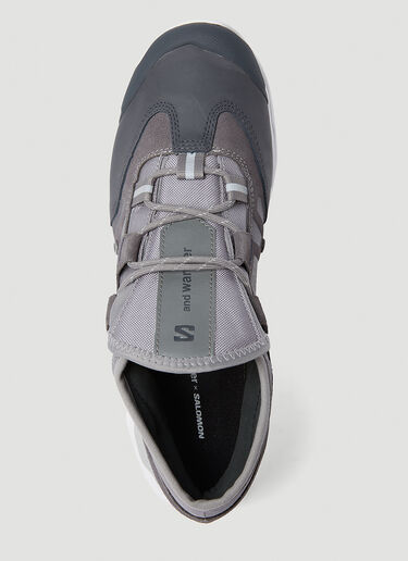 LN-CC® - And Wander: x Salomon Jungle Ultra Sneakers - Grey And Wander x Salomon Jungle Ultra Sneakers Grey anw0152021