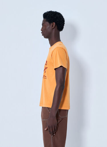 OTW by VANS x Julian Klincewicz グラフィックコットンTシャツ オレンジ otj0164009