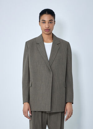LN-CC® - The Row: Devlin Blazer - Grey The Row Devlin Blazer Grey row0264056