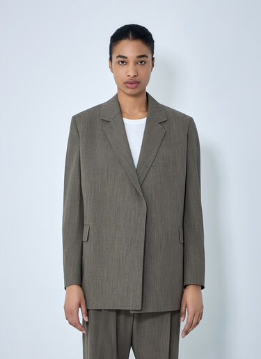 LN-CC® - The Row: Devlin Blazer - Grey The Row Devlin Blazer Grey row0264056