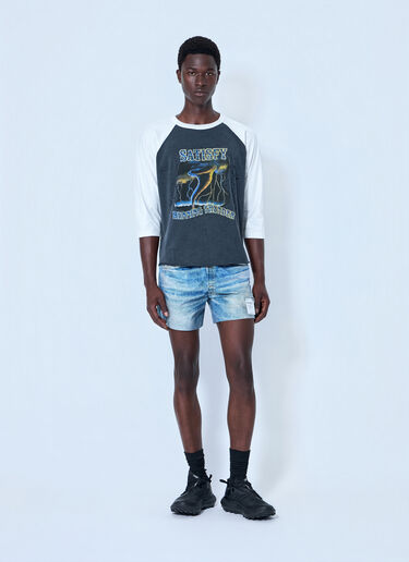 Satisfy MothTech Baseball T-Shirt Grey sat0164012