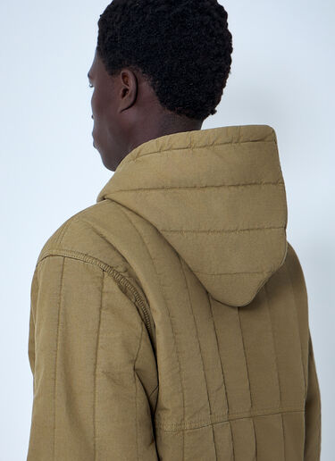 Stüssy Hooded Quilted Jacket Olive sts0164002
