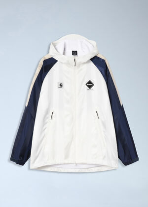LN-CC® - Carhartt WIP x F.C.Real Bristol: Warm Up Jacket - White Carhartt WIP x F.C.Real Bristol Warm Up Jacket White wip0364001