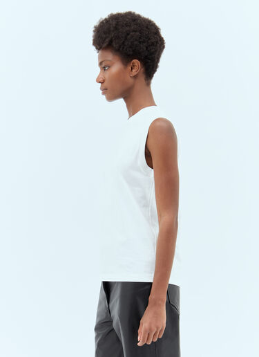 LN-CC® - TOTEME: Relaxed Tank Top - White TOTEME Relaxed Tank Top White tot0257028