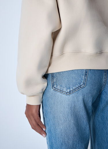 LN-CC® - Jacquemus: Le Camionneur Gros Grain Sweatshirt - Light Beige Jacquemus Le Camionneur Gros Grain Sweatshirt Light Beige jac0262024