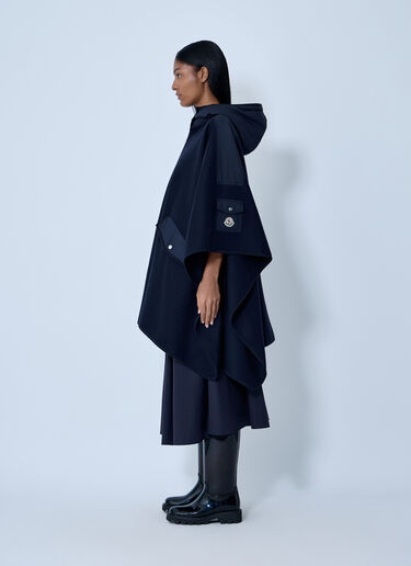 Moncler 후드 케이프 블랙 mon0263036