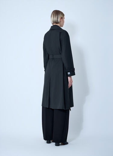LN-CC® - Max Mara: Rain Trench Coat - Black Max Mara Rain Trench Coat Black max0261047