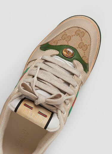 LN-CC® - Gucci: Screener Logo Sneakers - Beige Gucci Screener Logo Sneakers Beige guc0245091