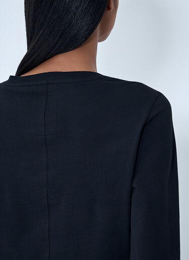 LN-CC® - Moncler + Rick Owens: ガーダーズ Tシャツ - ブラック Moncler + Rick Owens ガーダーズ Tシャツ ブラック mcs0363017