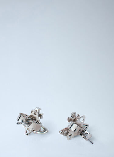 LN-CC® - Vivienne Westwood: Lorelei Stud Earrings - Silver Vivienne Westwood Lorelei Stud Earrings Silver vvw0263062