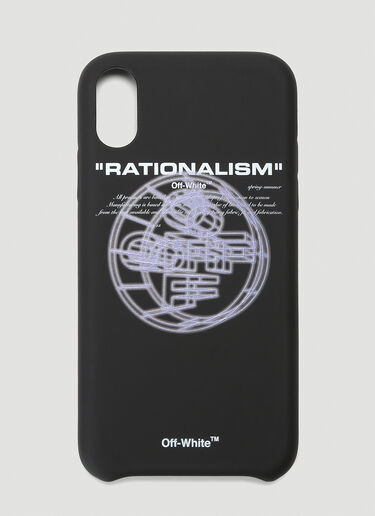 Off-White Rationalism iPhone Case Black ofw0139072
