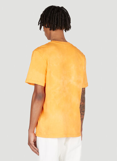 LN-CC® - NOTSONORMAL: Splashed Short Sleeve T-Shirt - Orange NOTSONORMAL Splashed Short Sleeve T-Shirt Orange nsm0351023