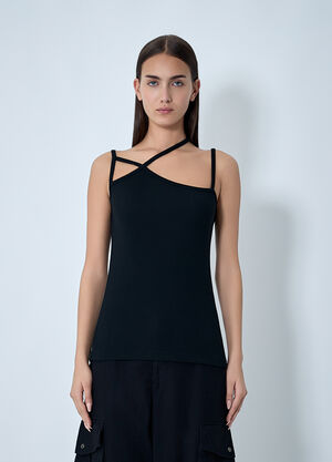 LIMI feu String Detail Camisole Black yoy0262024