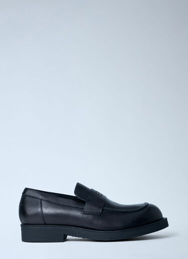 MM6 Maison Margiela 皮革便士乐福鞋 黑色 mmm0163023