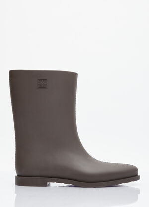 LN-CC® - TOTEME: The Rain Boots - Brown TOTEME The Rain Boots Brown tot0254011