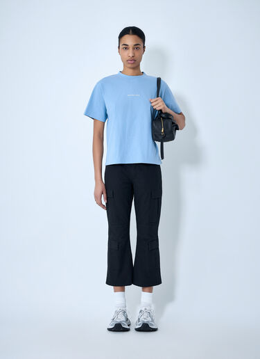 LN-CC® - Balenciaga: Capri Cargo Pants - Black Balenciaga Capri Cargo Pants Black bal0263008