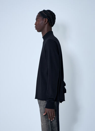 LN-CC® - Rick Owens DRKSHDW: Headon Sweatshirt - Black Rick Owens DRKSHDW Headon Sweatshirt Black drk0162010