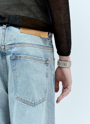 LN-CC® - Marc Jacobs: Monogram Crystal Cuff - Silver Marc Jacobs Monogram Crystal Cuff Silver mcj0255003
