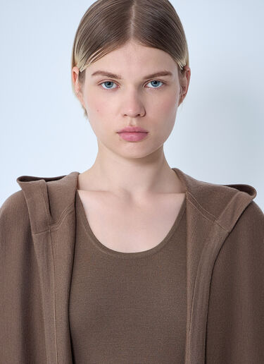 LN-CC® - Max Mara: Wool Cardigan - Brown Max Mara Wool Cardigan Brown max0261021