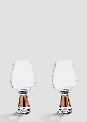LN-CC® - Tom Dixon: Tank Wine Glasses - Brown Tom Dixon Tank Wine Glasses Brown wps0638132
