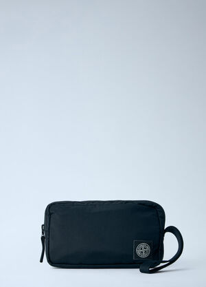 Stone Island Compact Logo Pouch Black sto0165084