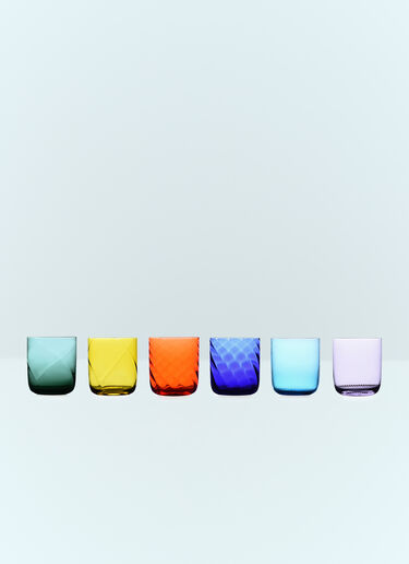 LN-CC® - Ichendorf Milano: Set Of Six Riga Tumblers - Multicolour Ichendorf Milano Set Of Six Riga Tumblers Multicolour wps0691358