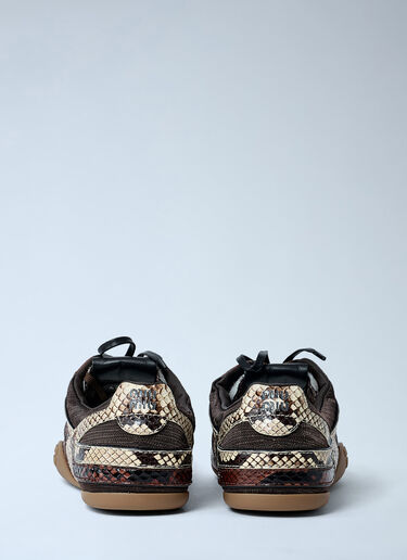 LN-CC® - Miu Miu: Gymnasium 运动鞋 - 棕色 Miu Miu Gymnasium 运动鞋 棕色 miu0262014