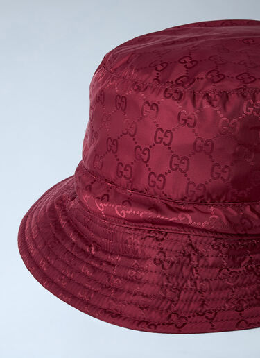 Gucci 徽标图案渔夫帽 红色 guc0261047