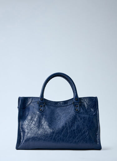 Balenciaga Le City Medium Handbag Blue bal0263031