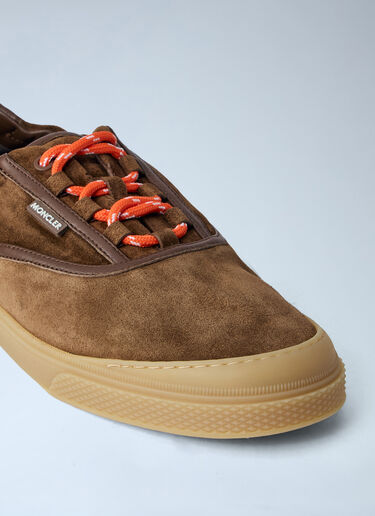 LN-CC® - Moncler: Vera Leisure Sneakers - Brown Moncler Vera Leisure Sneakers Brown mon0164041