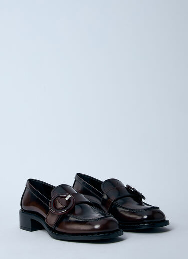 LN-CC® - Prada: シエナローファー - ブラウン Prada シエナローファー ブラウン pra0260061