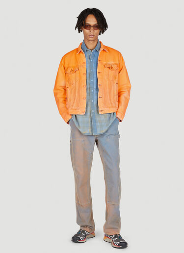 LN-CC® - NOTSONORMAL: Washed Daily Jacket - Orange NOTSONORMAL Washed Daily Jacket Orange nsm0351010