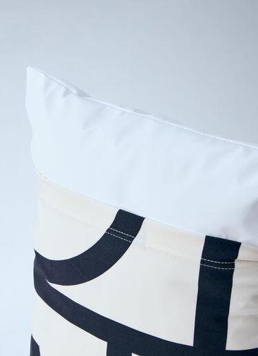 LN-CC® - TOTEME: Monogram Pillow - White TOTEME Monogram Pillow White tot0264041