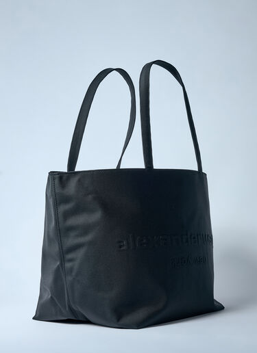 LN-CC® - Alexander Wang: Punch Cotton Tote Bag - Black Alexander Wang Punch Cotton Tote Bag Black awg0259043