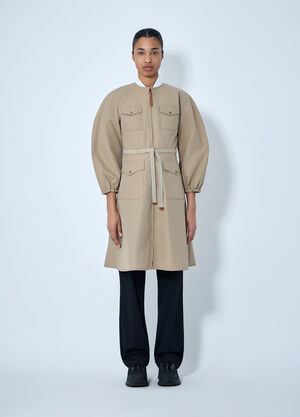 Moncler 束腰实用夹克 米色 mon0264021